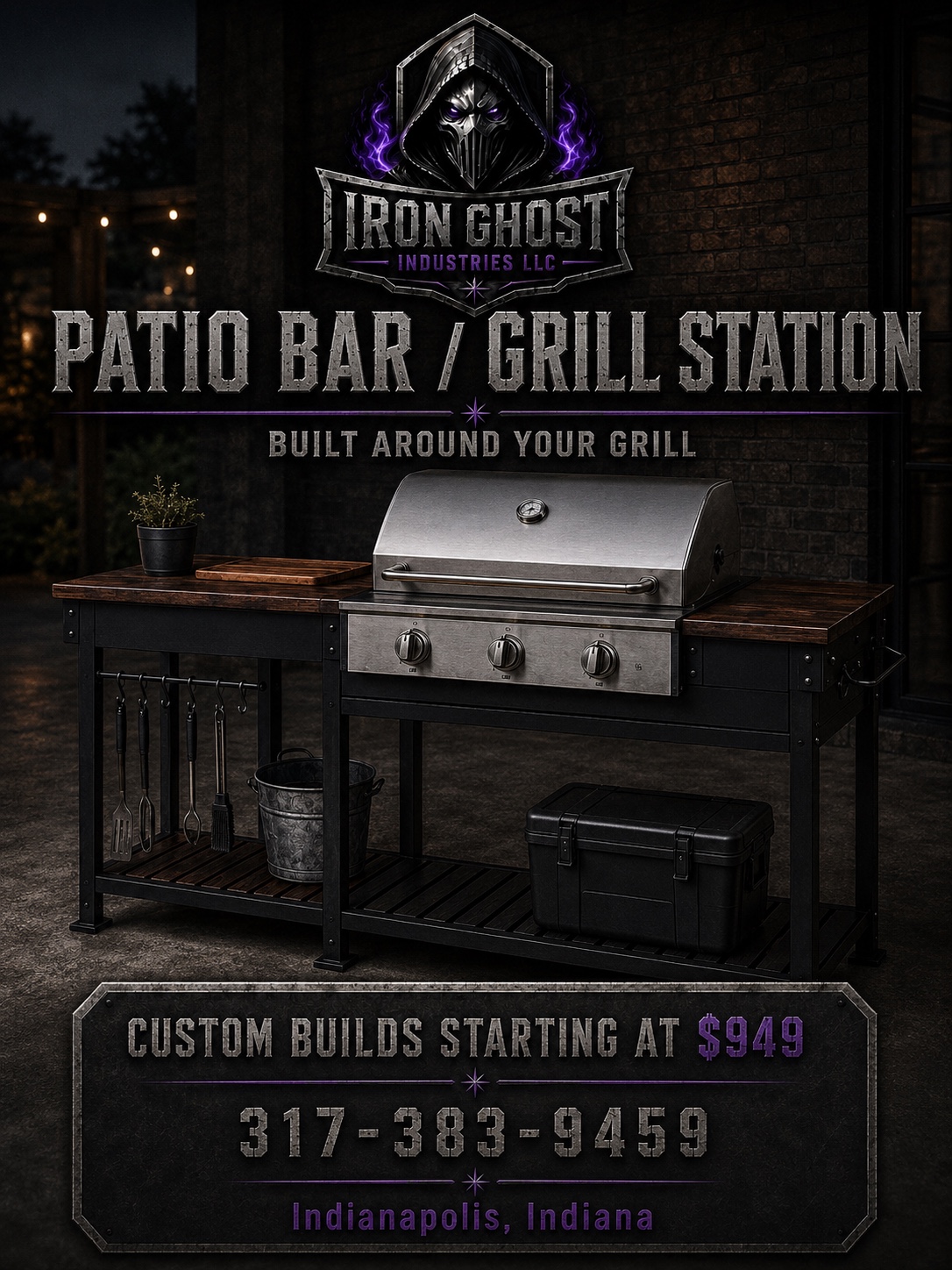 Patio Bar / Grill Station advertisement