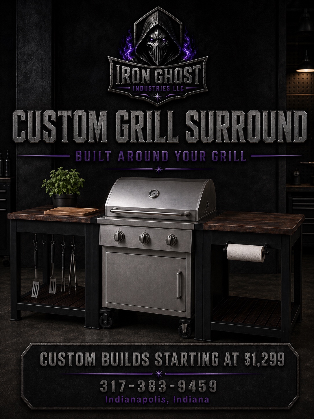 Custom Grill Surround advertisement