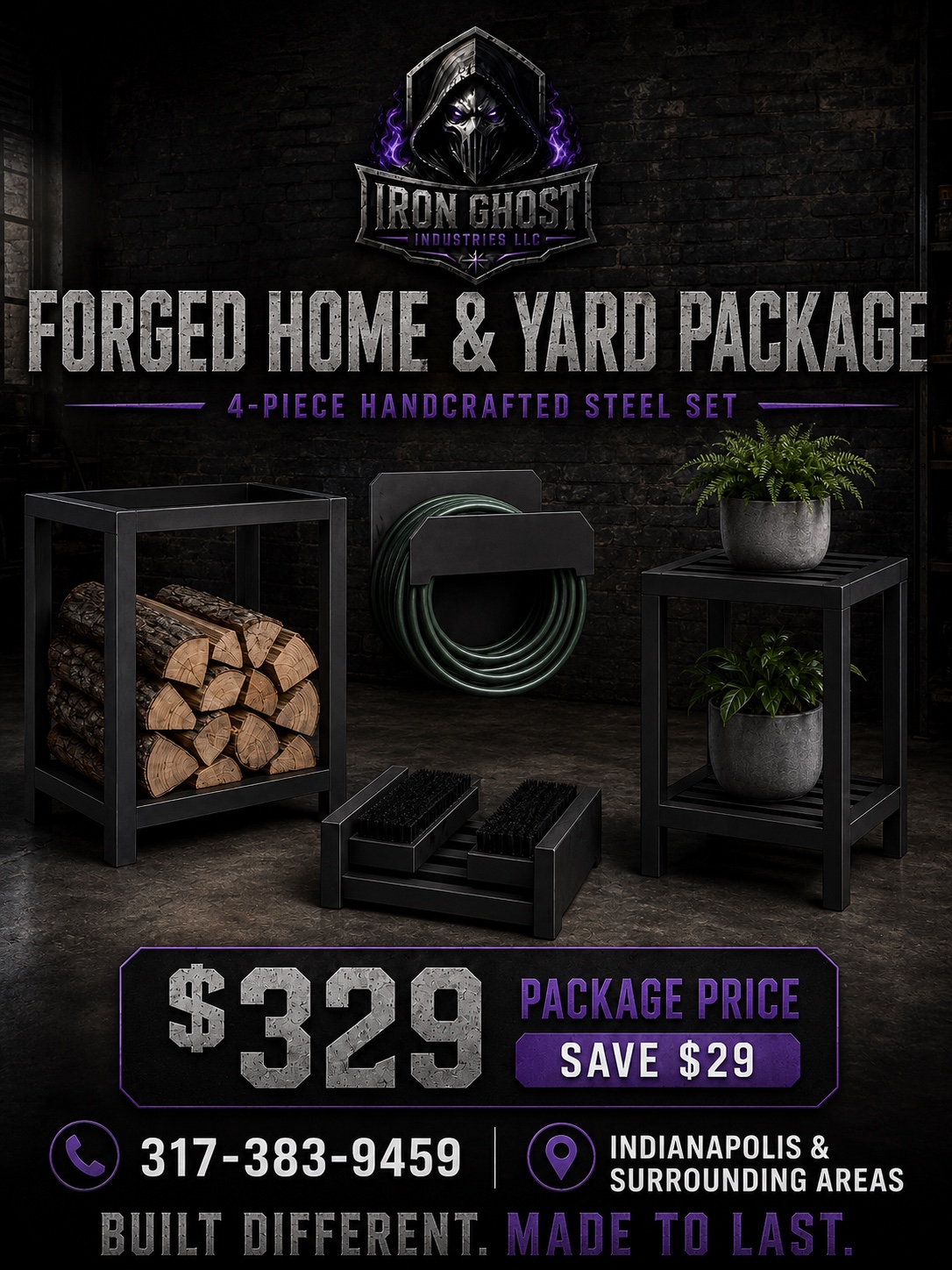 Forged Home & Yard Package advertisement