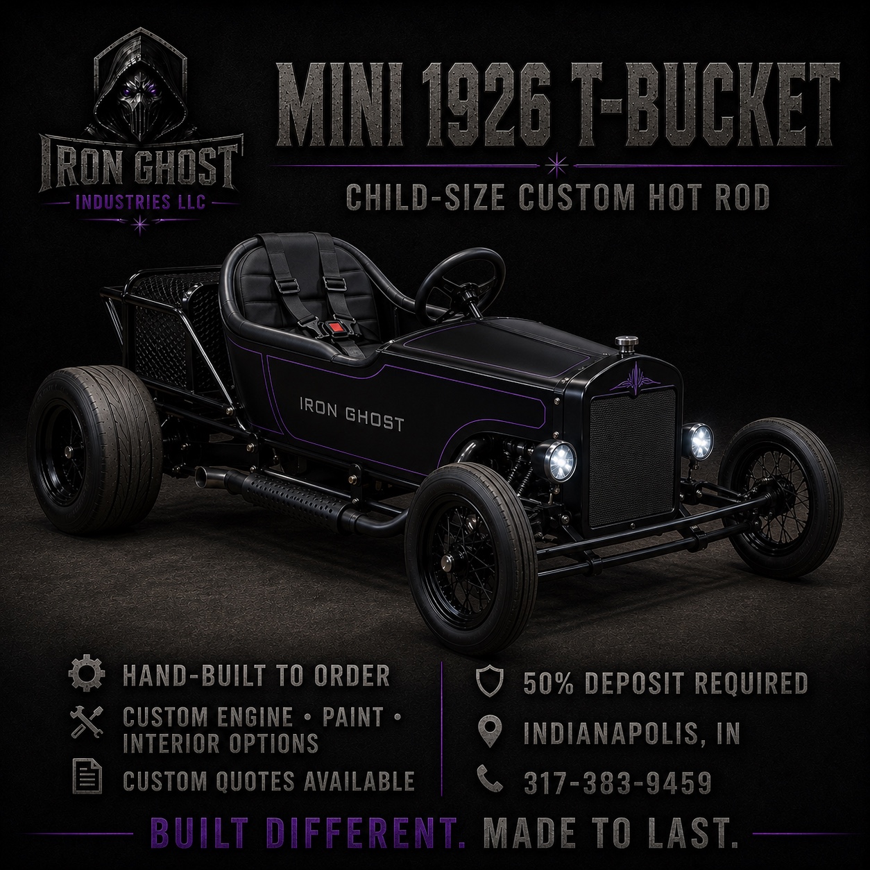 Mini 1926 T-Bucket advertisement